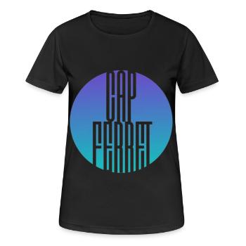 "Kapstadt oder kein Kapstadt" - Frauen T-Shirt atmungsaktiv - Schwarz - Vorne - AI Model Female 172 light (172cm)