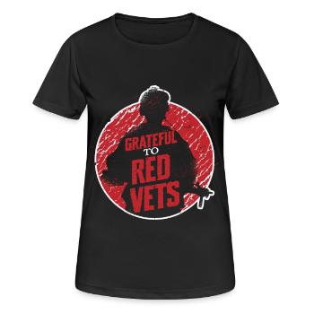 Veterans Day Für Republikaner - Frauen T-Shirt atmungsaktiv - Schwarz - Vorne - AI Model Female 172 light (172cm)