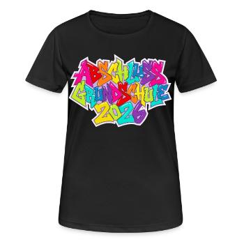 Remise des diplômes de l'école primaire 2026 - T-shirt respirant Femme - noir - Devant - AI Model Female 172 light (172cm)