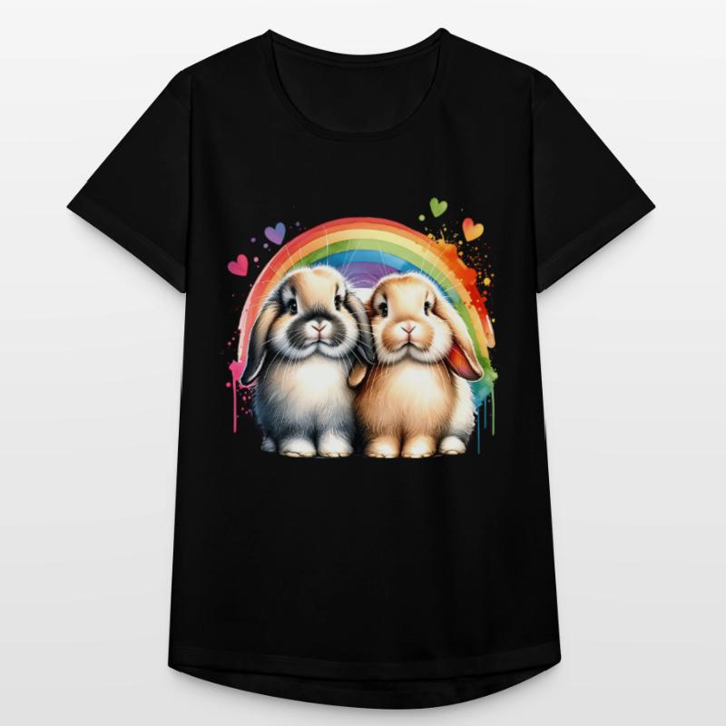 Dwarf Ram Rabbit Gift Women's Breathable T-Shirt