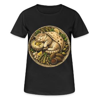 Lebanon Lebanese - Women's Breathable T-Shirt - black - Front - AI Model Female 172 light (172cm)
