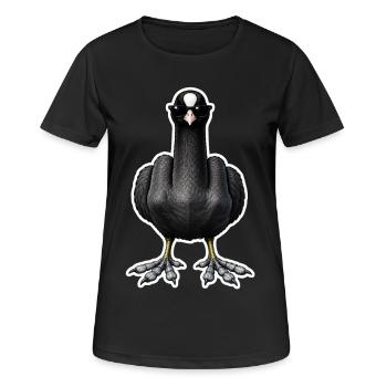 Trouble de la pêche à la carpe - T-shirt respirant Femme - noir - Devant - AI Model Female 172 light (172cm)