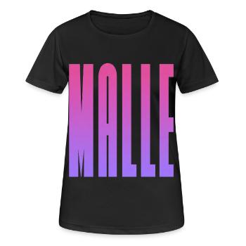 MALLE - Women's Breathable T-Shirt - black - Front - AI Model Female 172 light (172cm)