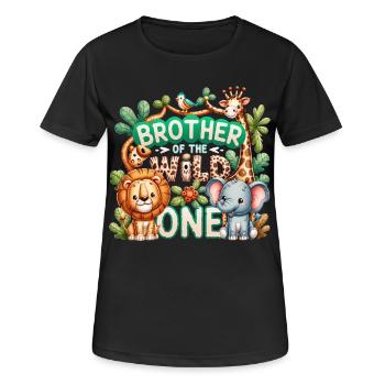 Bruder des Wilden - Frauen T-Shirt atmungsaktiv - Schwarz - Vorne - AI Model Female 172 light (172cm)