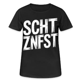 Shooting Festival - Women's Breathable T-Shirt - black - Front - AI Model Female 172 light (172cm)