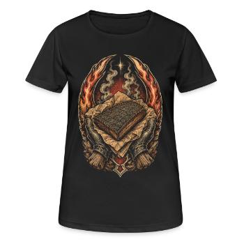 BBQ Competition - Women's Breathable T-Shirt - black - Front - AI Model Female 172 light (172cm)