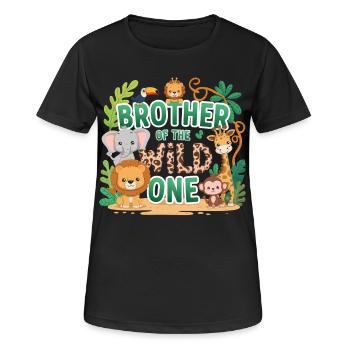 Bruder des Wilden - Frauen T-Shirt atmungsaktiv - Schwarz - Vorne - AI Model Female 172 light (172cm)