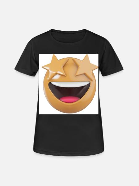 Stargazing Laughing - Women's Breathable T-Shirt - black