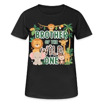 Brother of the Wild One - Women's Breathable T-Shirt - black - Front - AI Model Female 172 light (172cm)