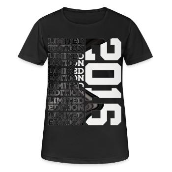 10E ANNIVERSAIRE ÉDITION LIMITÉE 2016 - T-shirt respirant Femme - noir - Devant - AI Model Female 172 light (172cm)