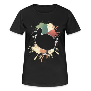 dodo - Women's Breathable T-Shirt - black - Front - AI Model Female 172 light (172cm)
