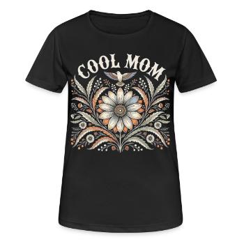 Mami Spruch Geschenk zum Muttertag & Geburtstag - Frauen T-Shirt atmungsaktiv - Schwarz - Vorne - AI Model Female 172 light (172cm)