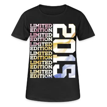 LIMITED EDITION 2015 - 11 YEARS - 11TH BIRTHDAY - Women's Breathable T-Shirt - black - Front - AI Model Female 172 light (172cm)