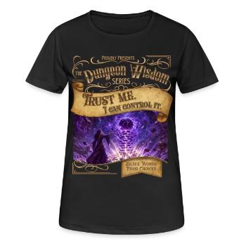 I Can Control It - Women's Breathable T-Shirt - black - Front - AI Model Female 172 light (172cm)