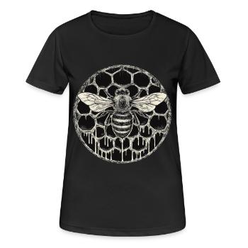 Beekeeper Suit Beekeeping Supplies Beekeeper Beekeeper - Women's Breathable T-Shirt - black - Front - AI Model Female 172 light (172cm)