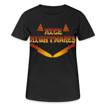 NICE NIGHTMARES Halloween Smile - Women's Breathable T-Shirt - black - Front - AI Model Female 172 light (172cm)