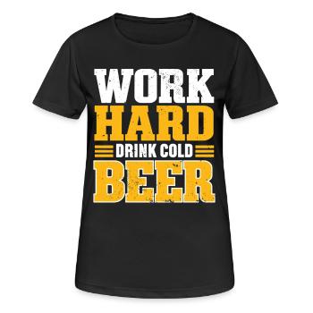 Beer Beer Lover Bavaria Beer Garden Gift - Women's Breathable T-Shirt - black - Front - AI Model Female 172 light (172cm)