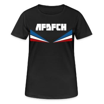 AFDFCH Rostock - T-shirt respirant Femme - noir - Devant - AI Model Female 172 light (172cm)