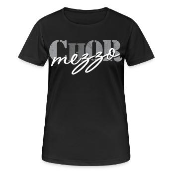 Choir mezzo-soprano - Women's Breathable T-Shirt - black - Front - AI Model Female 172 light (172cm)