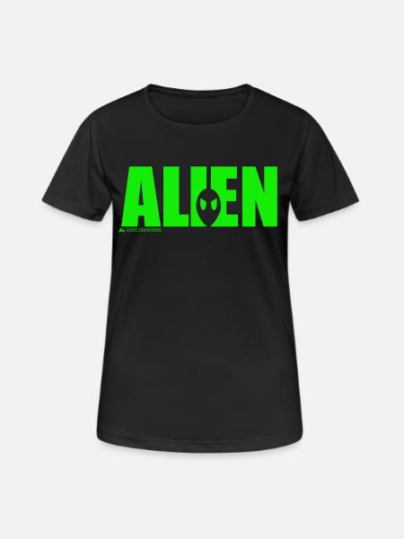 Alien Shadow - Women's Breathable T-Shirt - black