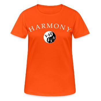 Dancing Ballet Harmony - Women's Breathable T-Shirt - neon orange - Front - AI Model Female 172 dark (172cm)
