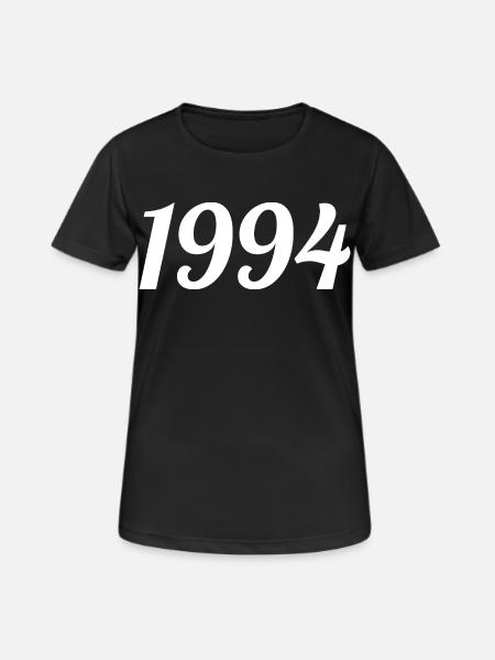 1994 Vintage 1994 Retro Birthday 1994 Gift - Women's Breathable T-Shirt - black