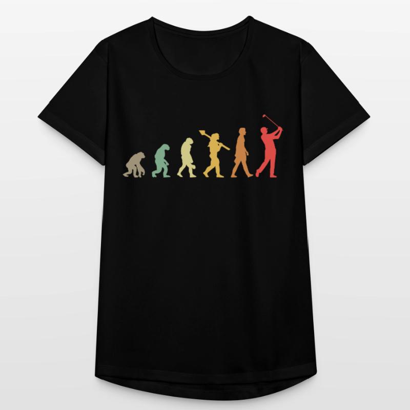 Golf Golfer Golf Course Golfer Evolution Women's Breathable T-Shirt