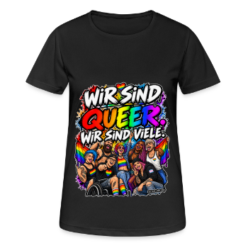 Frauen T-Shirt atmungsaktiv