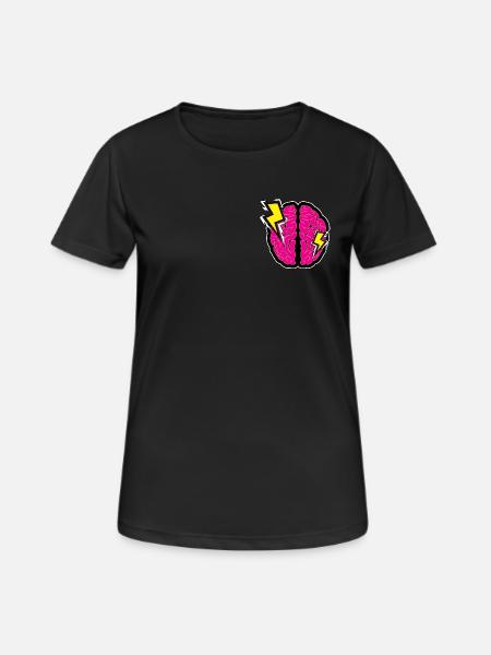 Lighting Mind - Women's Breathable T-Shirt - black