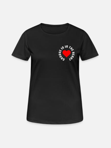 Groove Is In The Heart - Women's Breathable T-Shirt - black