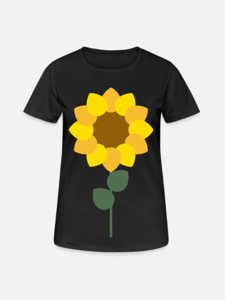 sunflower - Women's Breathable T-Shirt - black
