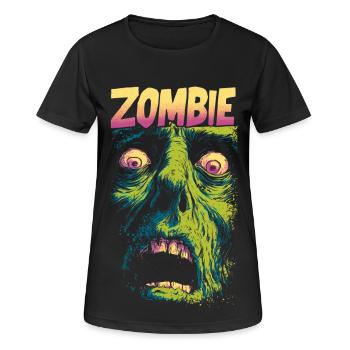 Zombie - Women's Breathable T-Shirt - black - Front - AI Model Female 172 light (172cm)