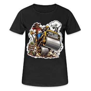 Pope Like a Legend - Women's Breathable T-Shirt - black - Front - AI Model Female 172 light (172cm)