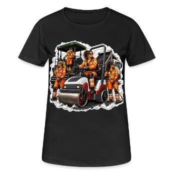 Blacktop cowgirls - Women's Breathable T-Shirt - black - Front - AI Model Female 172 light (172cm)