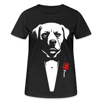 Ein Angebot dass du nicht ablehnen kannst - Frauen T-Shirt atmungsaktiv - Schwarz - Vorne - AI Model Female 172 light (172cm)