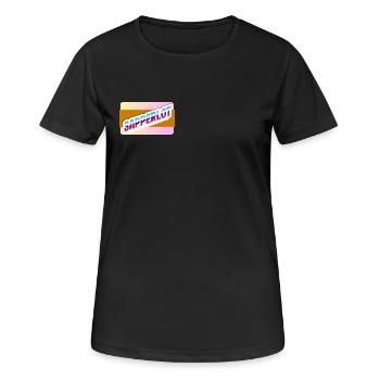 Sapperlot - T-shirt respirant Femme - noir - Devant - AI Model Female 172 light (172cm)