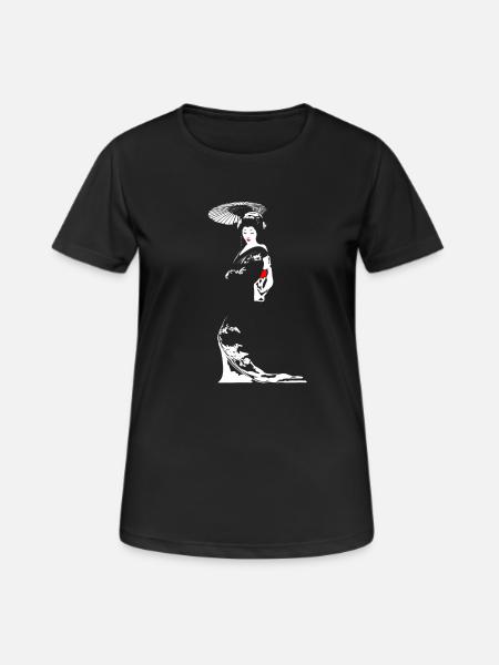 Geisha - Women's Breathable T-Shirt - black