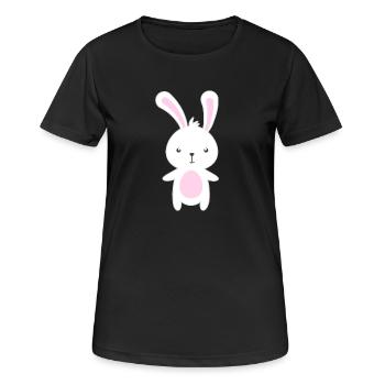 Animal Animal Animal Animal Motif Idée Cadeau Animal Shirt - T-shirt respirant Femme - noir - Devant - AI Model Female 172 light (172cm)