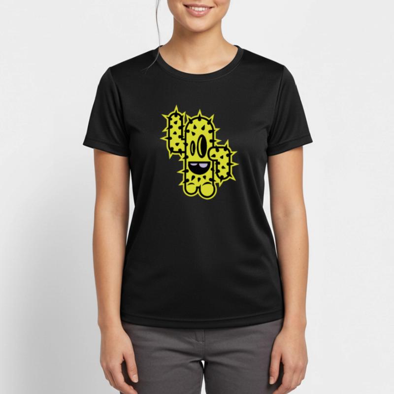 cactus high five comic Women's Breathable T-Shirt