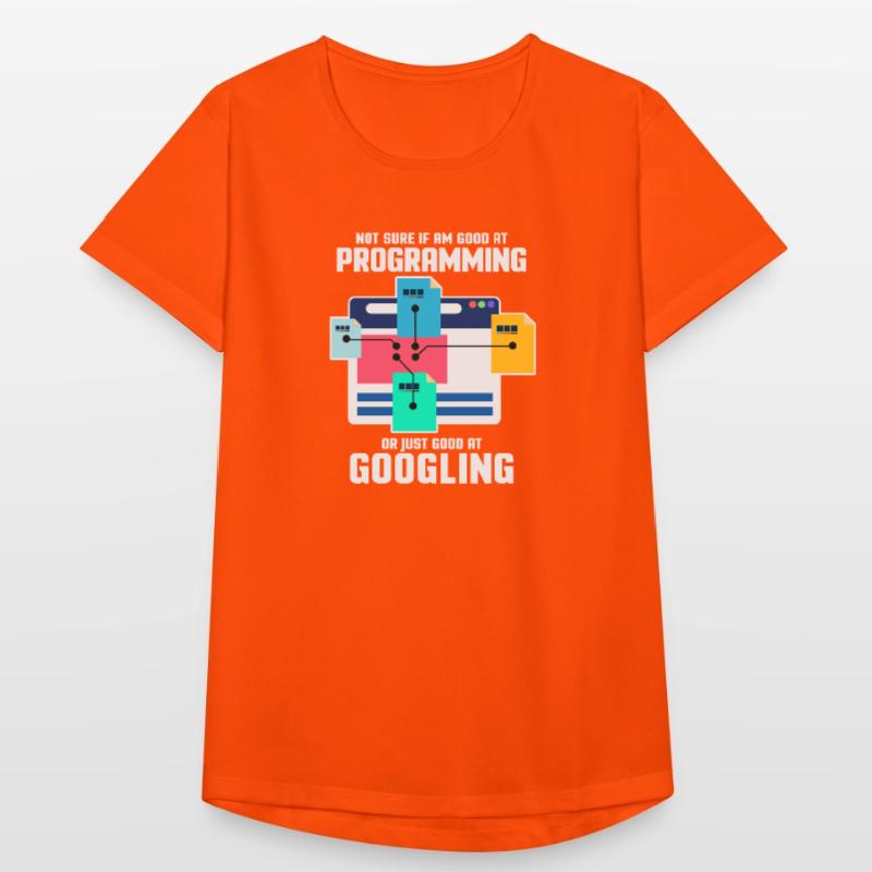 Programmer Programming IT Computer Gift Women's Breathable T-Shirt