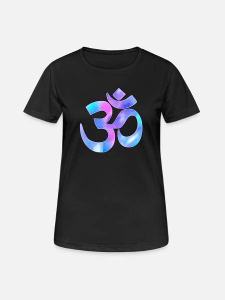 Om - Women's Breathable T-Shirt - black