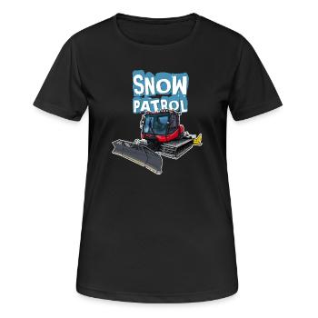 Snowcat Bully - Women's Breathable T-Shirt - black - Front - AI Model Female 172 light (172cm)