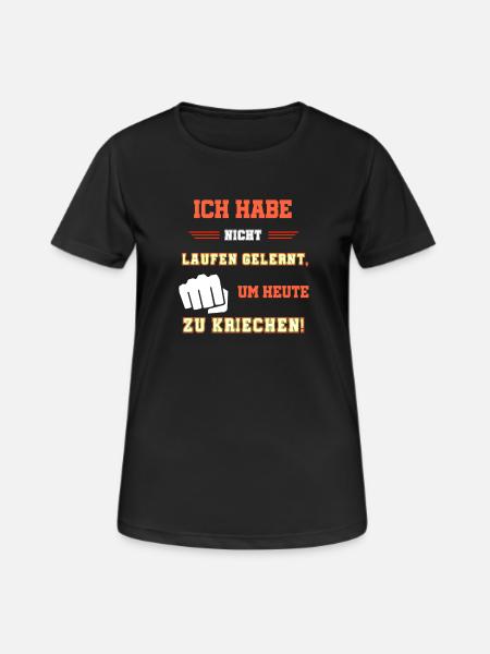 Coole Sprüche, patrioten Sprüche cooler spruch - Frauen T-Shirt atmungsaktiv - Schwarz