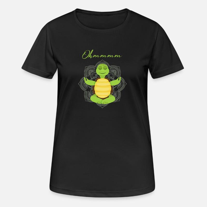 turtle - Women's Breathable T-Shirt - black