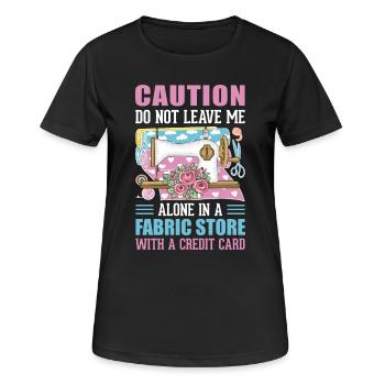 Couture - T-shirt respirant Femme - noir - Devant - AI Model Female 172 light (172cm)