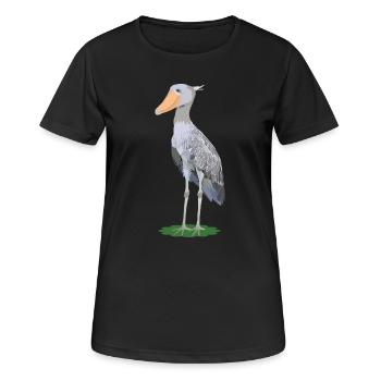 Steffen, shoe beak - Women's Breathable T-Shirt - black - Front - AI Model Female 172 light (172cm)