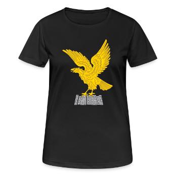 Friuli Venezia Giulia Italy - Women's Breathable T-Shirt - black - Front - AI Model Female 172 light (172cm)