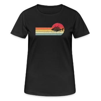 Carp - Women's Breathable T-Shirt - black - Front - AI Model Female 172 light (172cm)