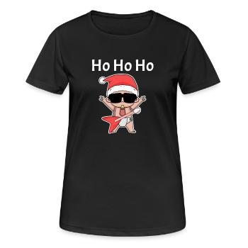 Cool Baby Noël - T-shirt respirant Femme - noir - Devant - AI Model Female 172 light (172cm)