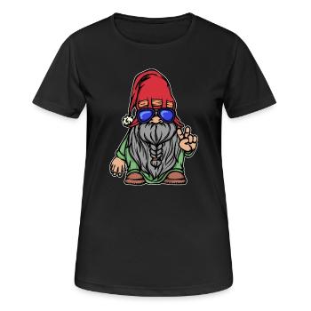 Beard Hairstyle Beard Growth Masculinity Beard Wearer - Women's Breathable T-Shirt - black - Front - AI Model Female 172 light (172cm)